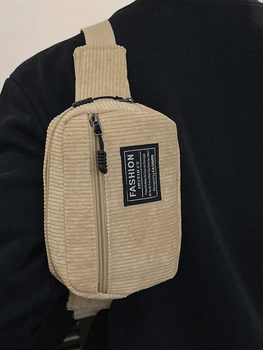 Shoulder bag Pavtros Peito Cotelê