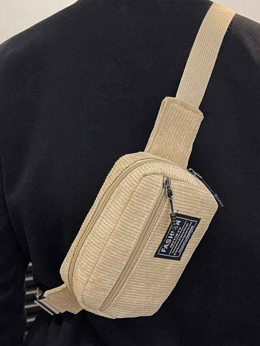 Shoulder bag Pavtros Peito Cotelê