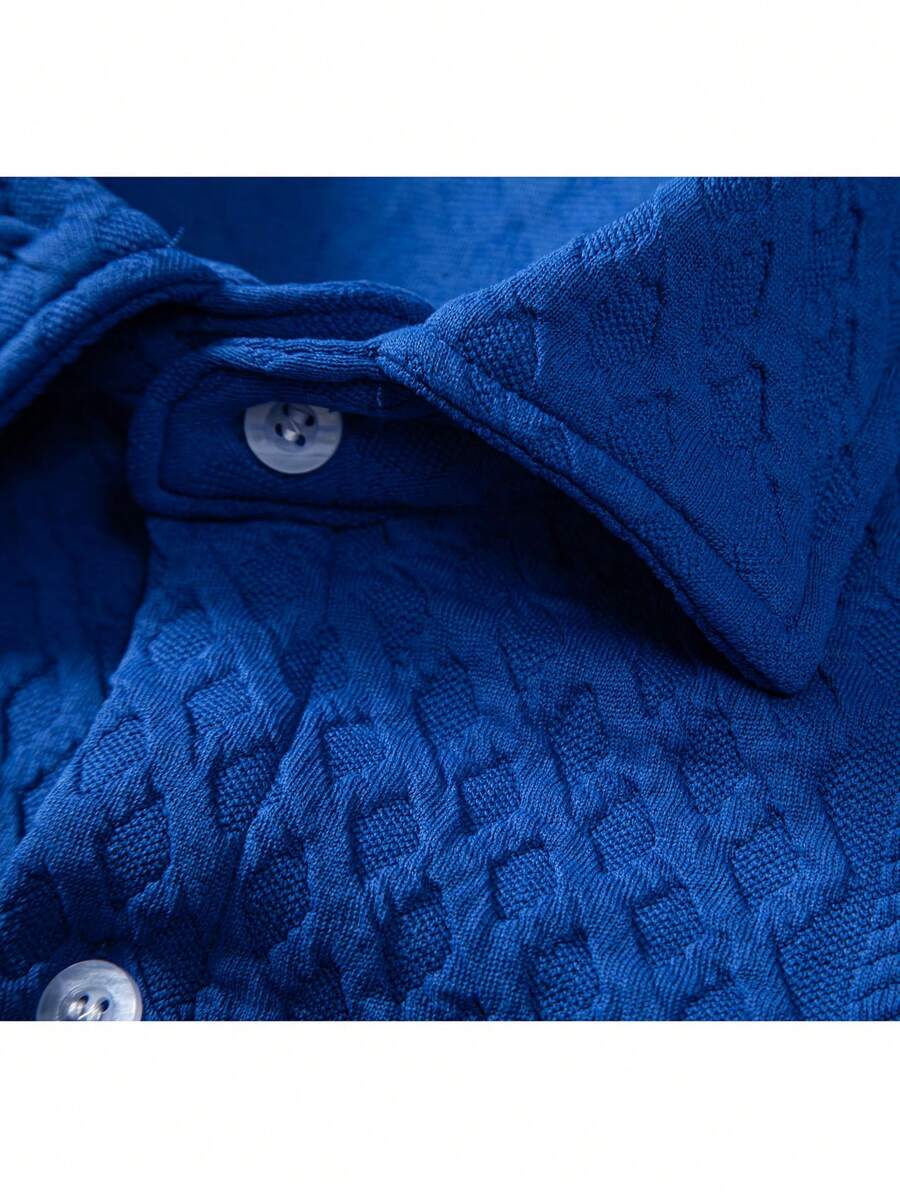 Blusa Pavtros Virada Tricotada Texturizada Ombro