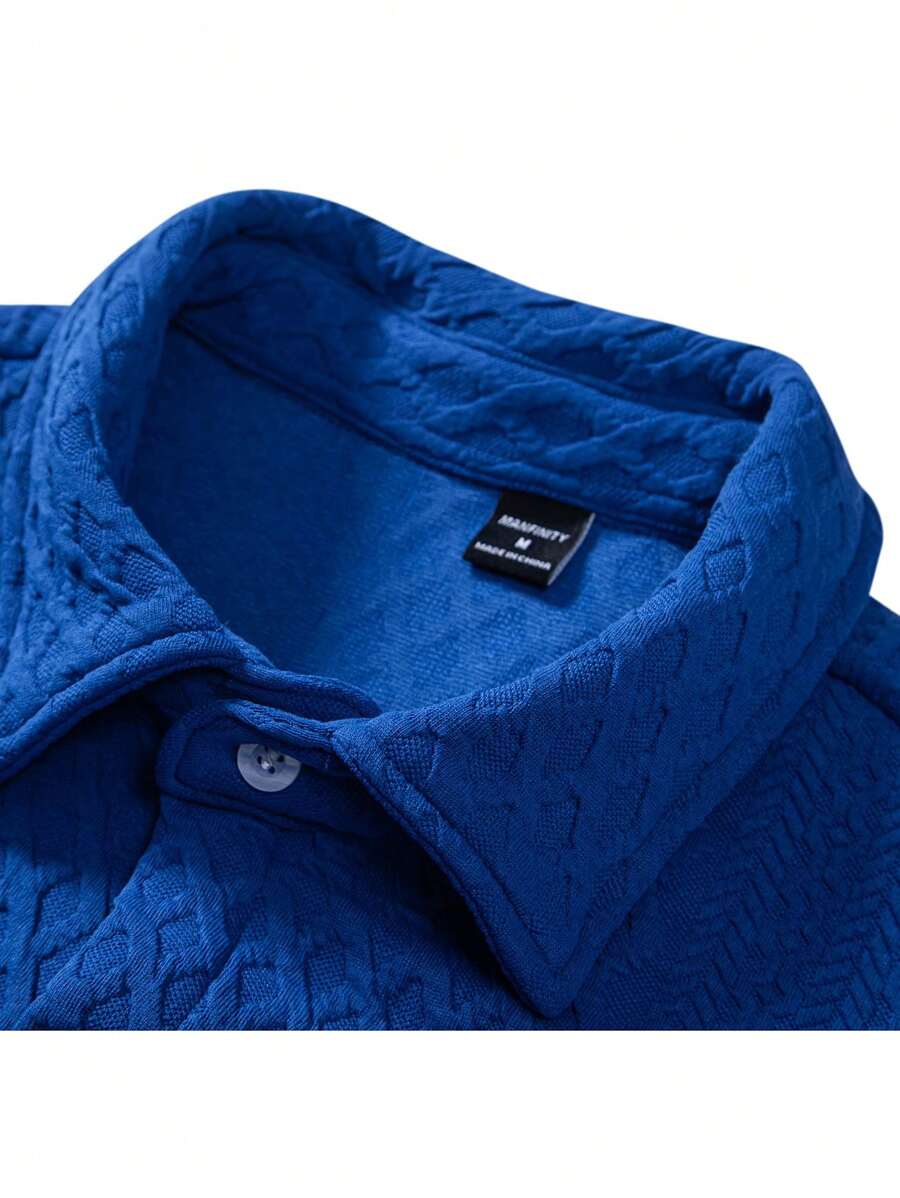 Blusa Pavtros Virada Tricotada Texturizada Ombro