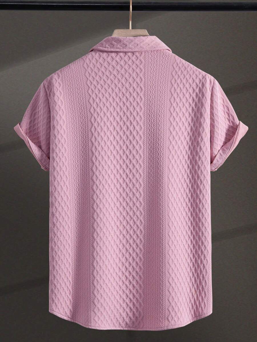 Blusa Pavtros Virada Tricotada Texturizada Ombro