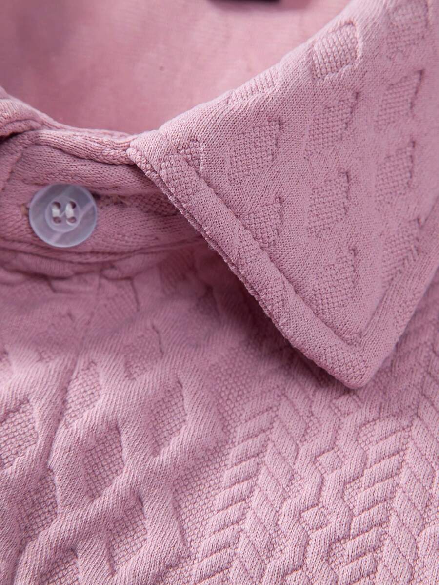 Blusa Pavtros Virada Tricotada Texturizada Ombro