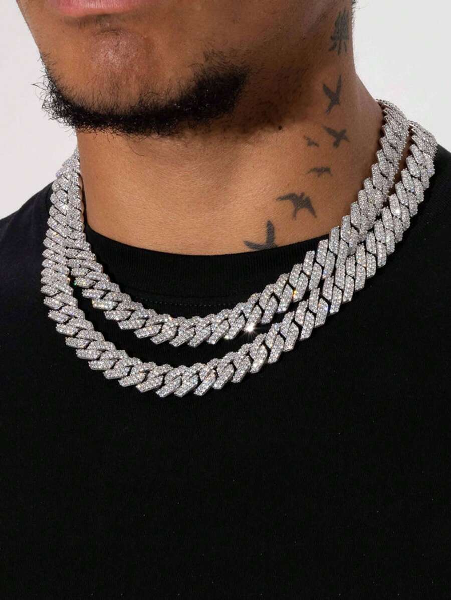 Conjunto Colar e Pulseira Noir Punk