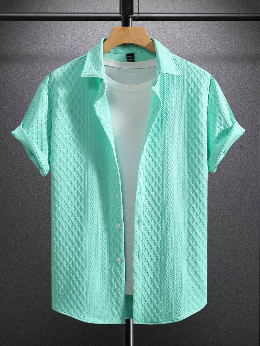 Blusa Pavtros Virada Tricotada Texturizada Ombro