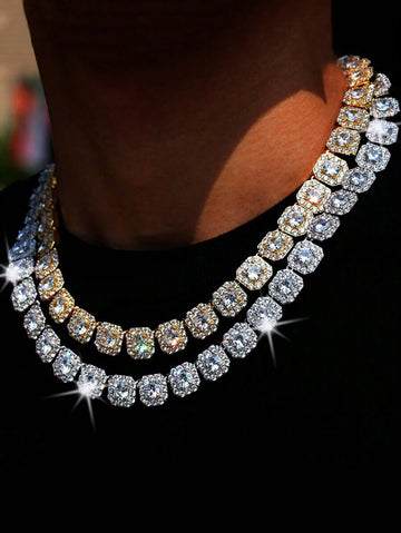 Colar Strass Chain