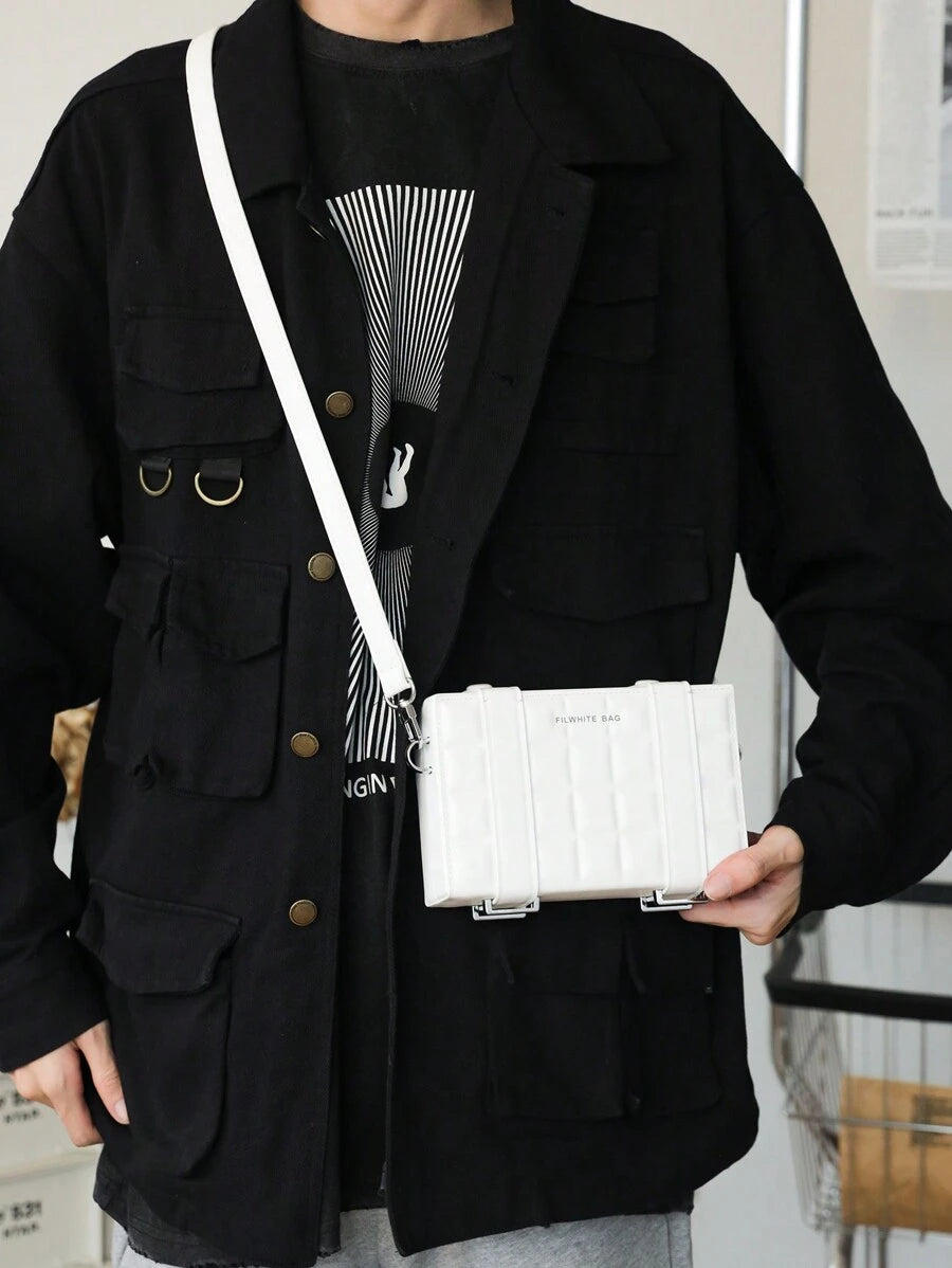 Shoulder bag Pavtros Clutch Preta
