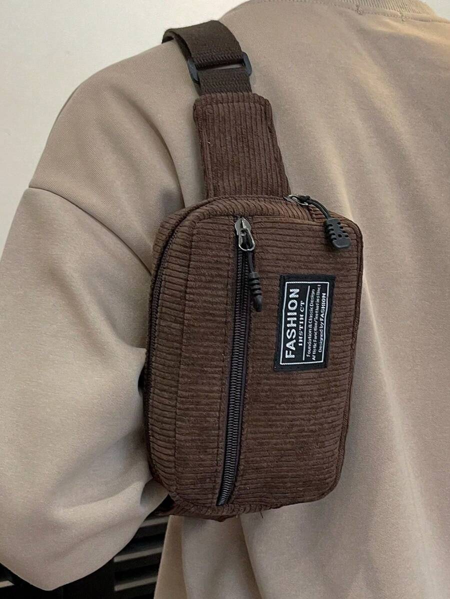 Shoulder bag Pavtros Peito Cotelê