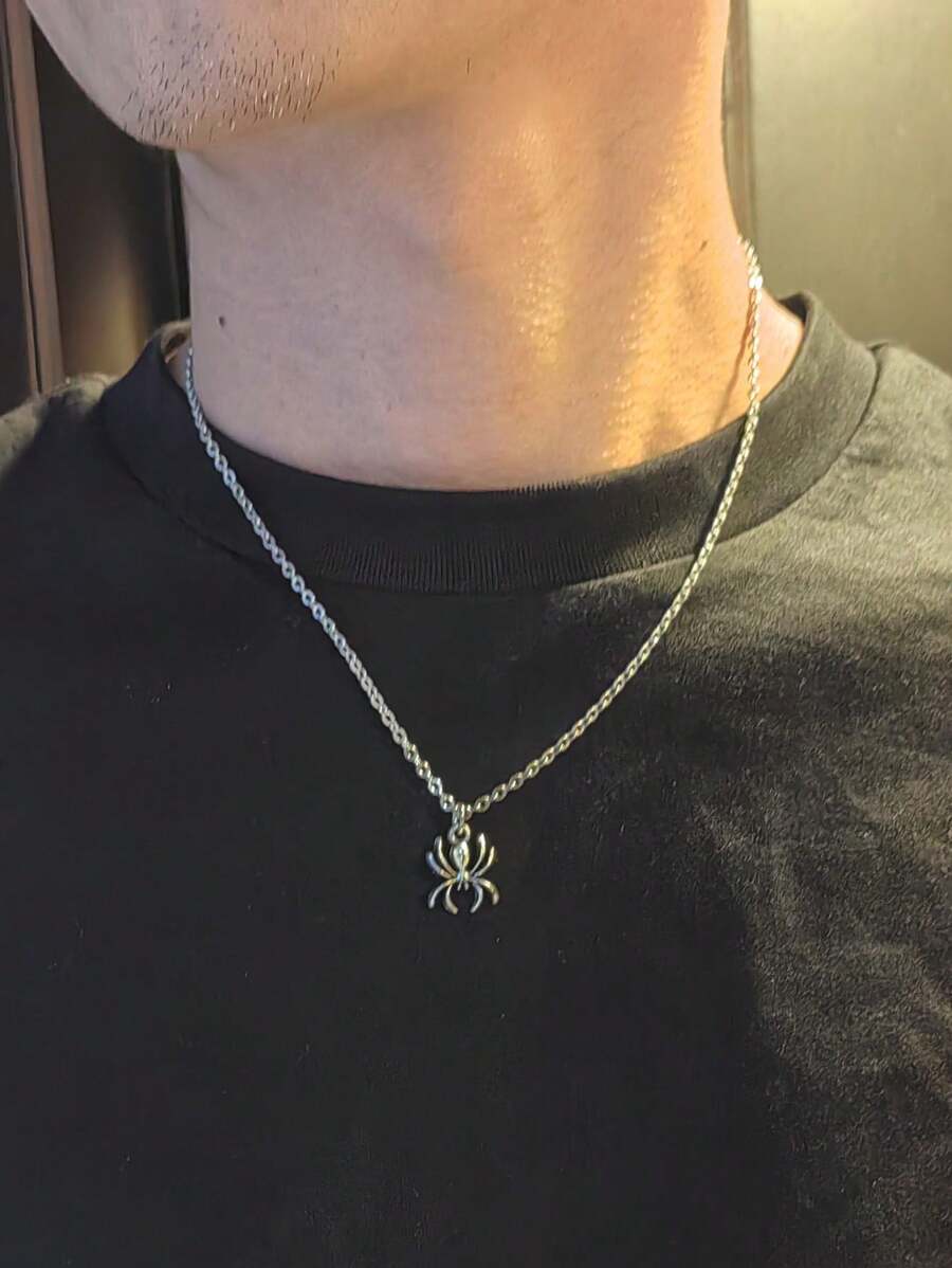Colar Crucifixo Strass