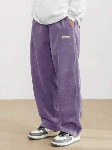 Calça Pavtros Corduroy Wide Leg