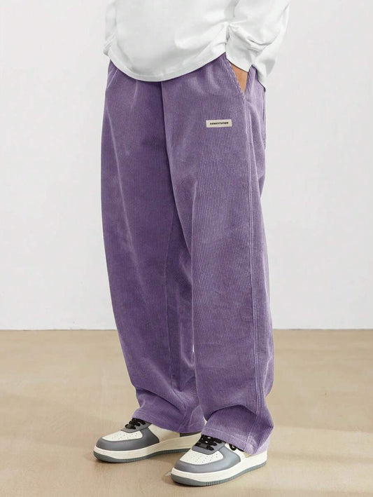 Calça Corduroy Wide Leg
