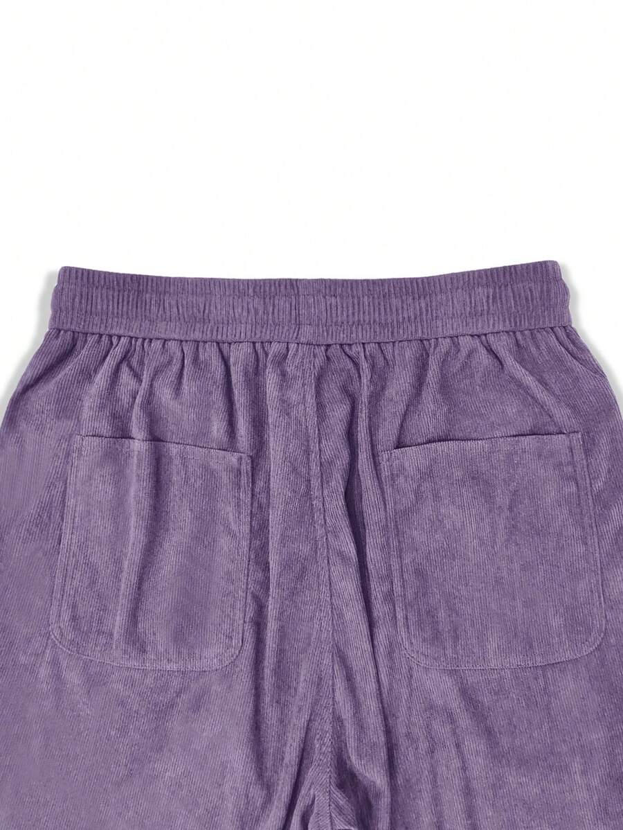 Calça Pavtros Corduroy Wide Leg
