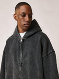 Moletom Washed Zipper