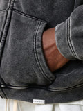 Moletom Washed Zipper