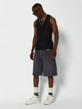 Bermuda Jorts Jeans Pavtros Studios Suzulan Graffiti