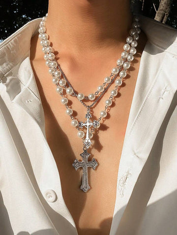 Colar Cross Multi