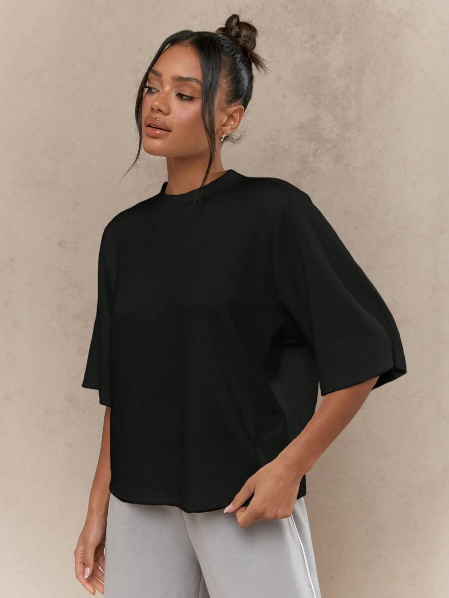 Camiseta Pavtros Oversized Ombreiras