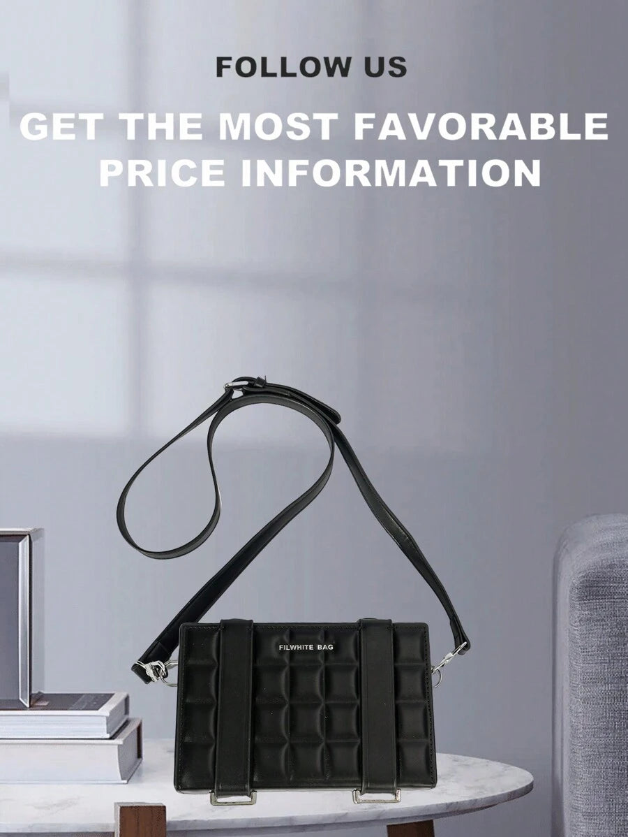 Shoulder bag Pavtros Clutch Preta