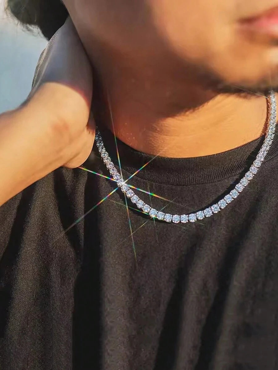 Conjunto Colar e Pulseira Noir Punk