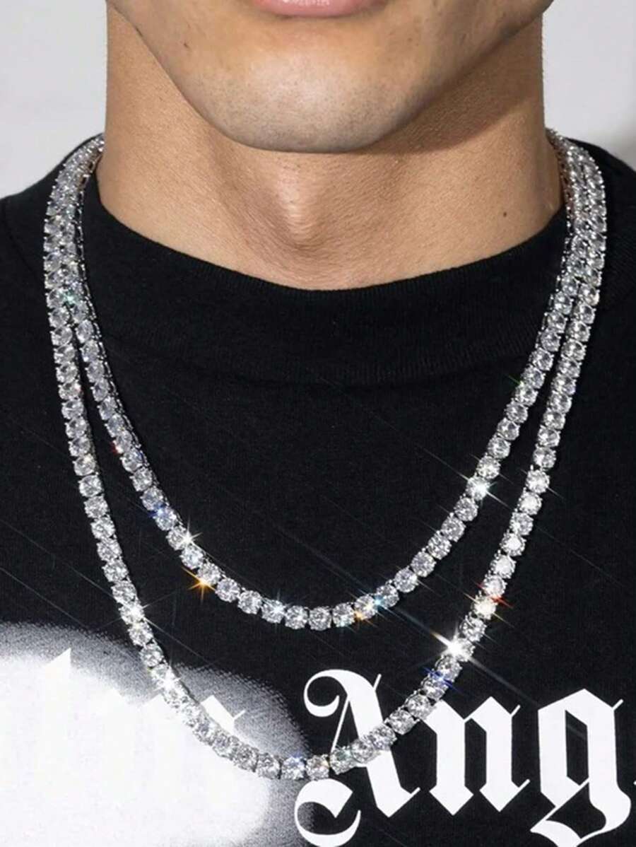 Conjunto Colar e Pulseira Noir Punk