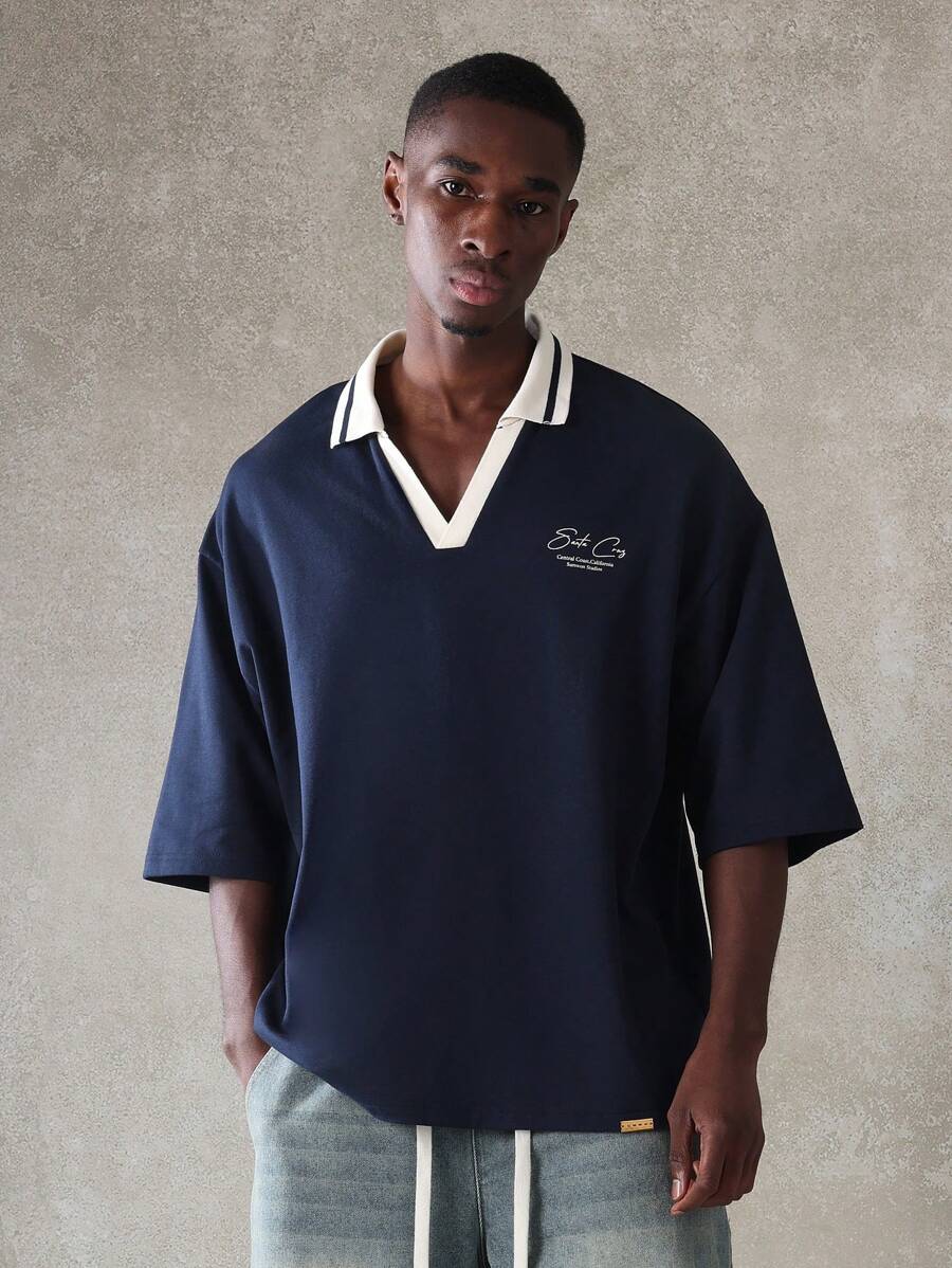 Camisa Polo Pavtros Studios Minimalist Stripe Polo - foto 1