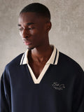 SUMWON Camisa Casual de Verão com Gola V Oversized de Manga Curta, Estilo Esportivo de Golfe e Tênis, Ajustada, Estilo Urbano de Rua, Roupa Esportiva Confortável, Essencial de Moda