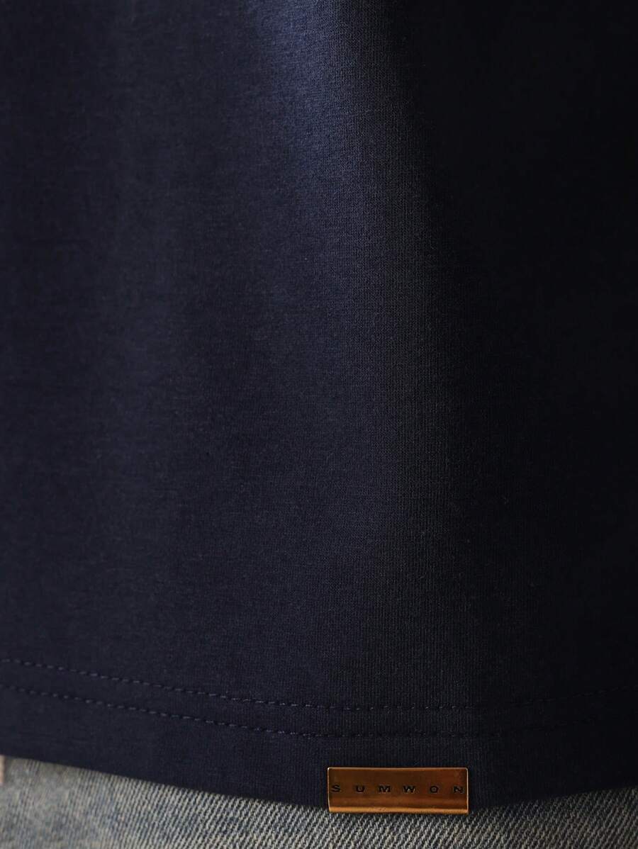 Camisa Polo Pavtros Studios Minimalist Stripe Polo — Foto 4