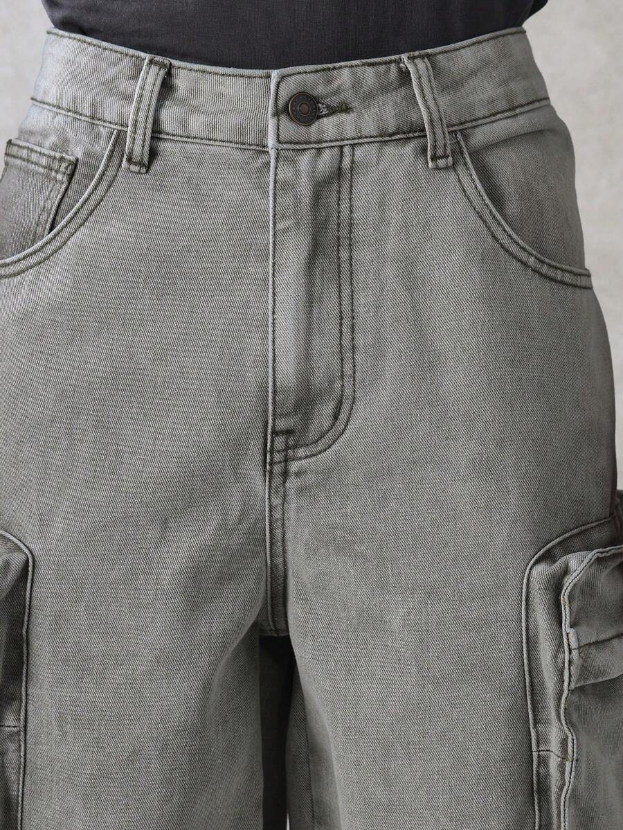 Short Pavtros Cargo Tático Denim - foto 7
