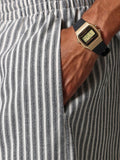 Calça Pavtros Studios Linen Pinstripe Relaxed Trousers