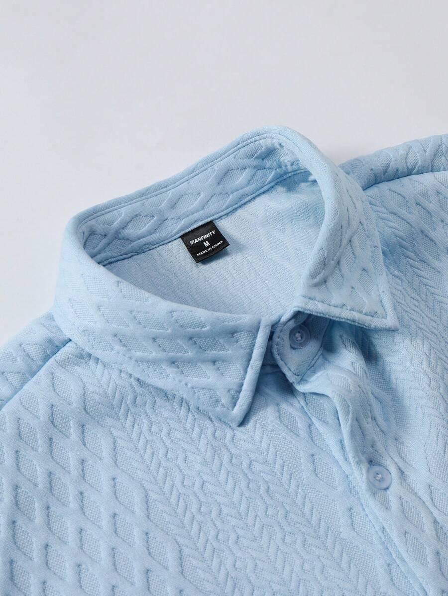 Blusa Pavtros Virada Tricotada Texturizada Ombro