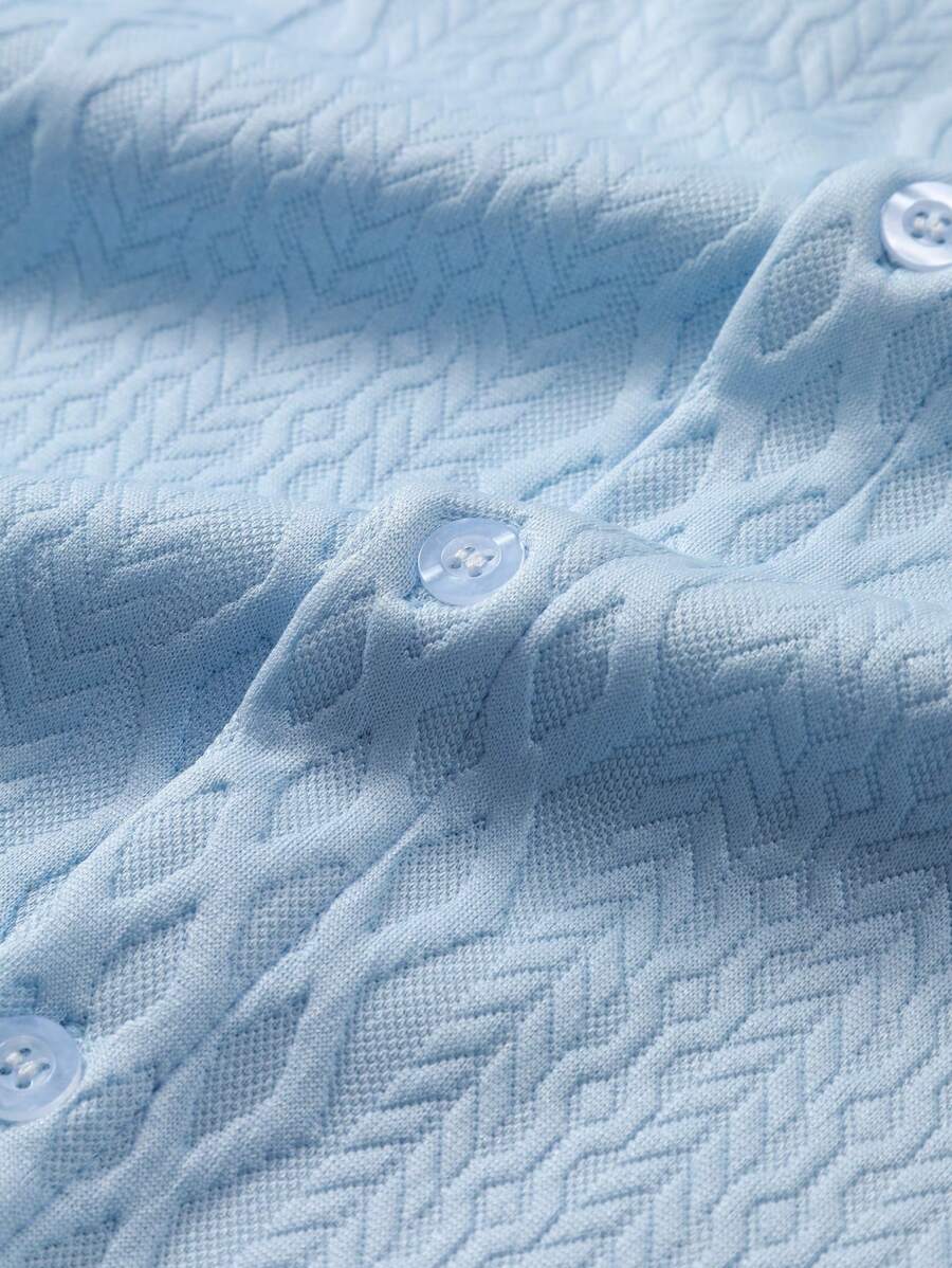 Blusa Pavtros Virada Tricotada Texturizada Ombro