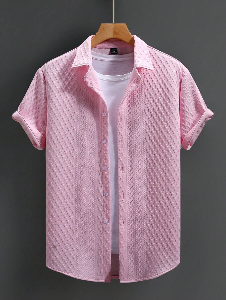 Blusa Pavtros Virada Tricotada Texturizada Ombro