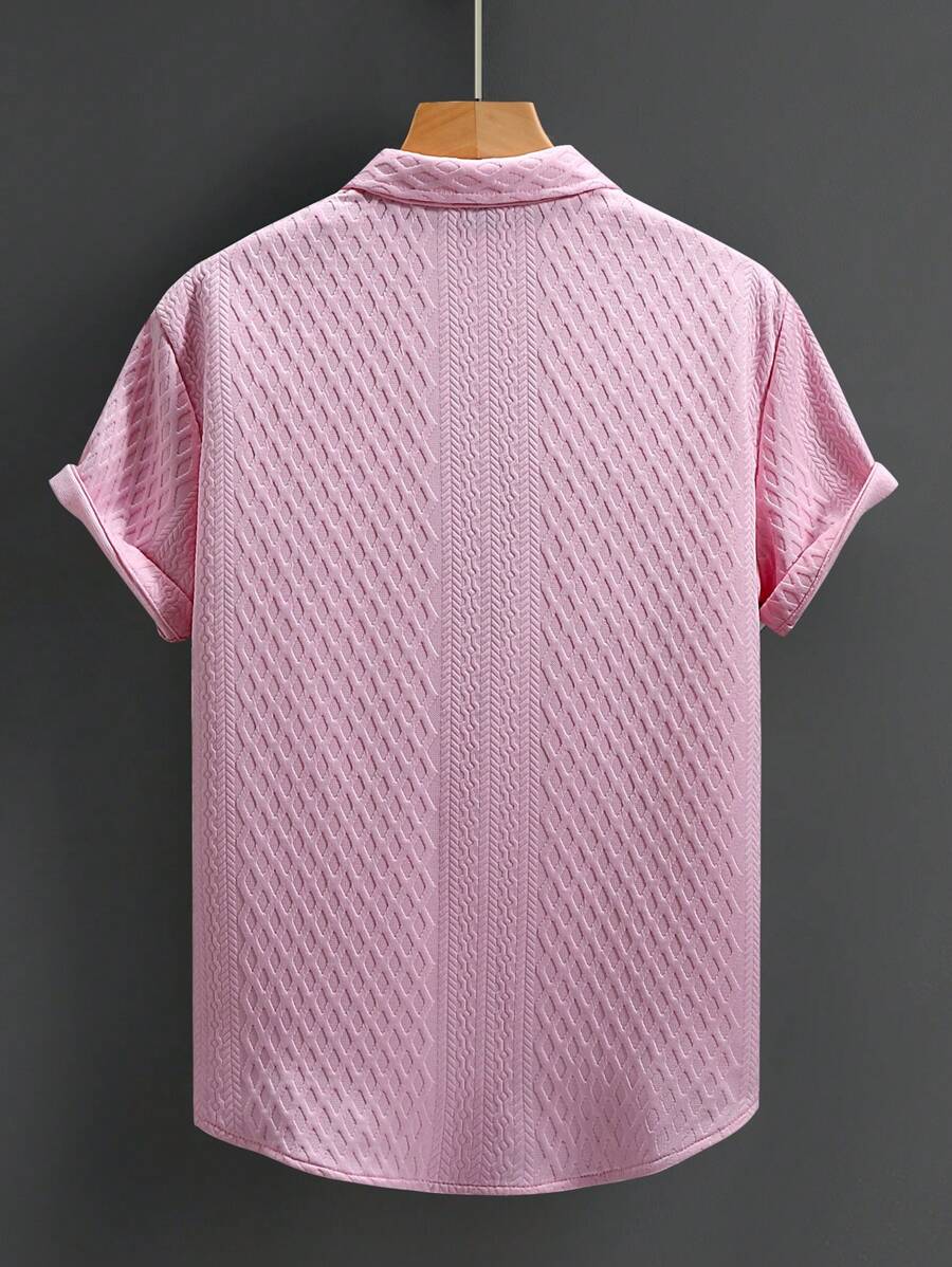 Blusa Pavtros Virada Tricotada Texturizada Ombro