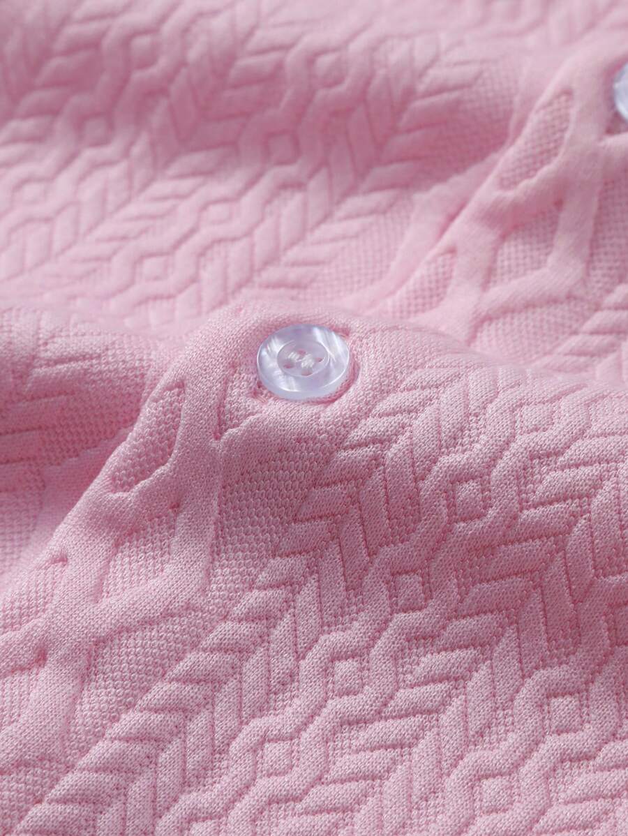 Blusa Pavtros Virada Tricotada Texturizada Ombro
