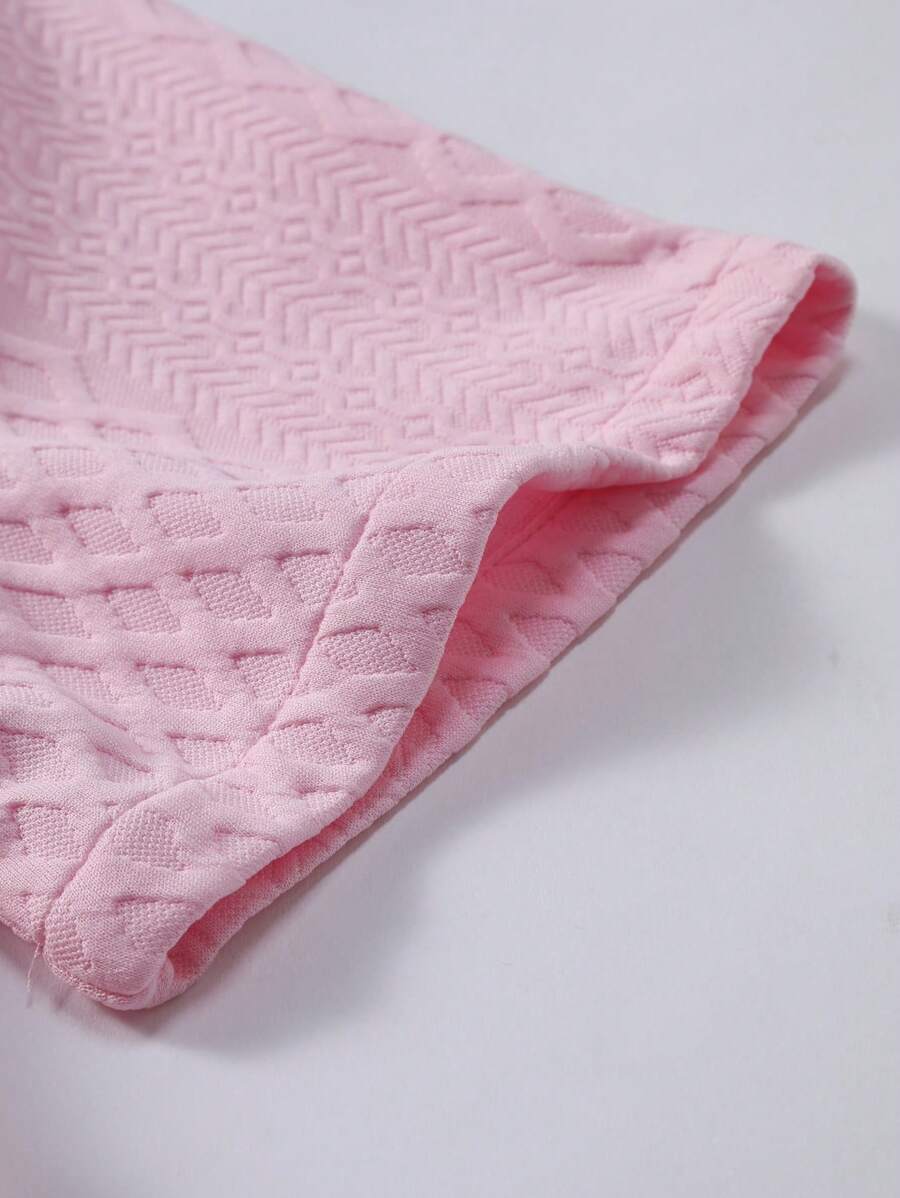 Blusa Pavtros Virada Tricotada Texturizada Ombro