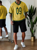Camiseta Manfinity 9 Brasil Classic Trico