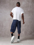 SUMWON Jort Denim com Gráfico na Frente