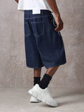 SUMWON Jort Denim com Gráfico na Frente