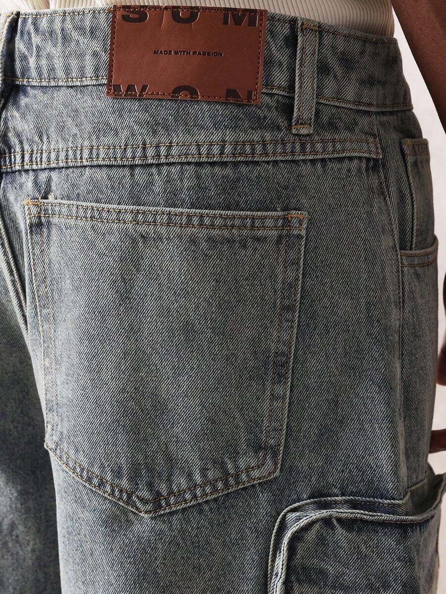 Short Pavtros Cargo Tático Denim - foto 15