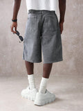 SUMWON Jort Denim com Gráfico na Frente