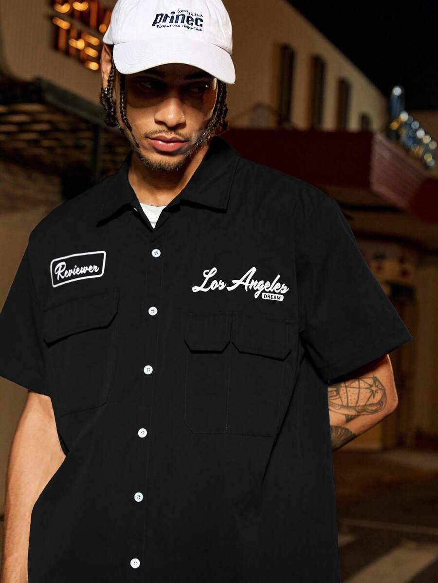 Camisa Pavtros Studios Los Angeles Workshirt