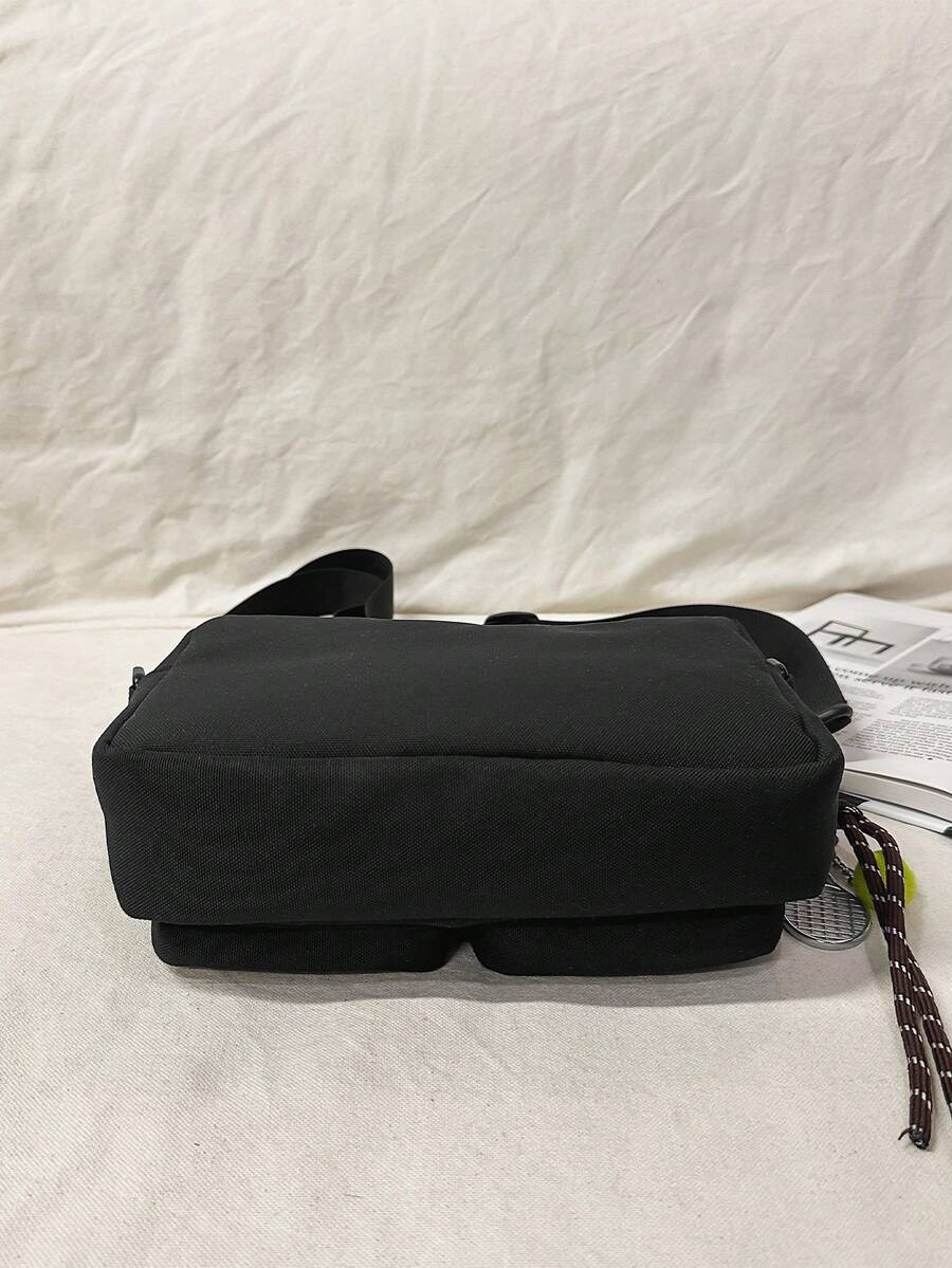 Shoulder bag Pavtros Preta Quadrada