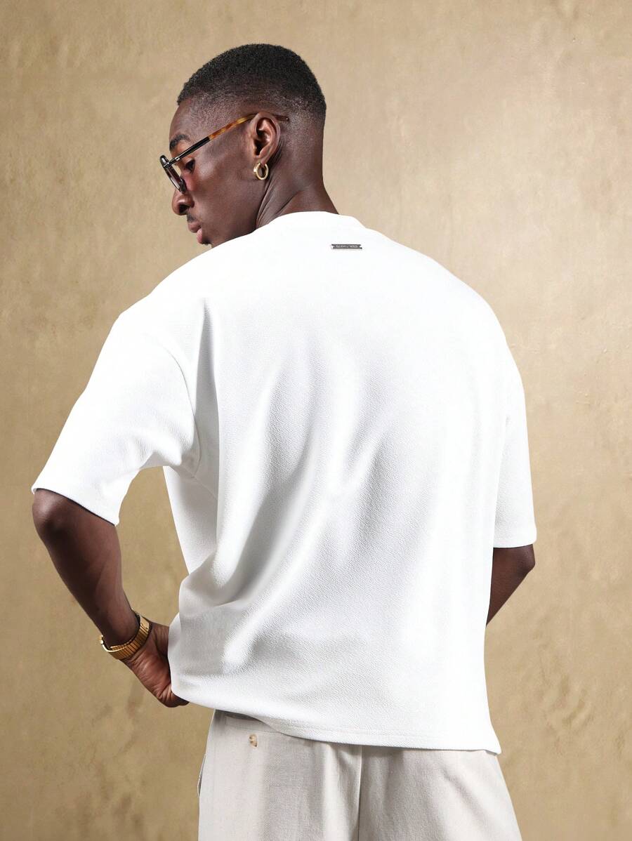 Camiseta Boxy Masculina do modelo Signature da Pavtros