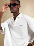 Camisa Polo Pavtros Textured Off-White