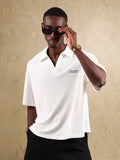 Camisa Polo Pavtros Textured Off-White