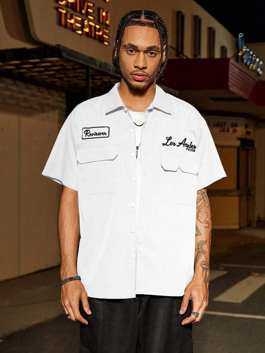 Camisa Pavtros Studios Los Angeles Workshirt