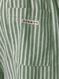 Calça Pavtros Studios Linen Pinstripe Relaxed Trousers