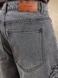Shorts Cargo Tático Denim