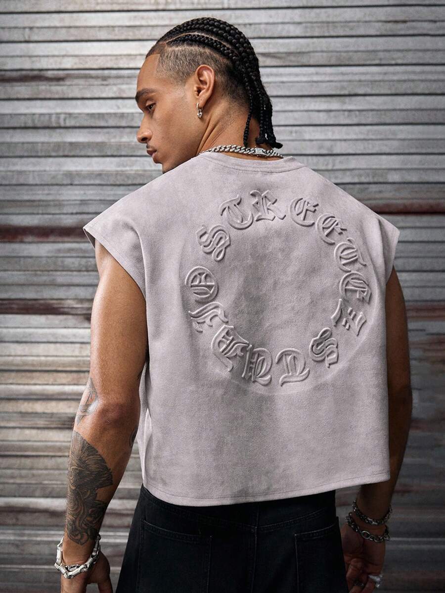 Regata Pavtros Studios Embossed Gothic Lettering Vest — Foto 1