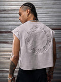 Regata Pavtros Studios Embossed Gothic Lettering Vest