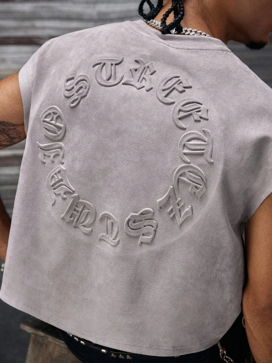 Regata Pavtros Studios Embossed Gothic Lettering Vest — Foto 3